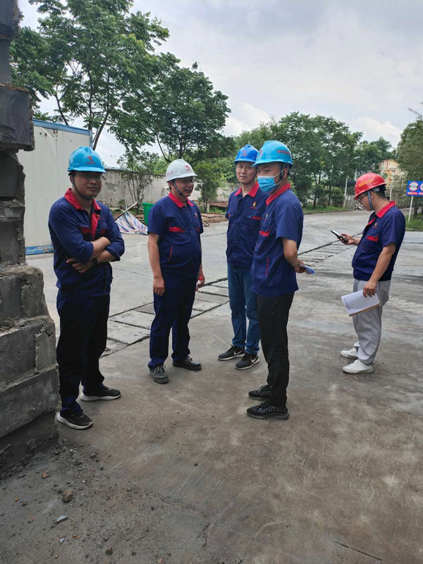 公司開展二季度安環(huán)、消防、防汛綜合大檢查