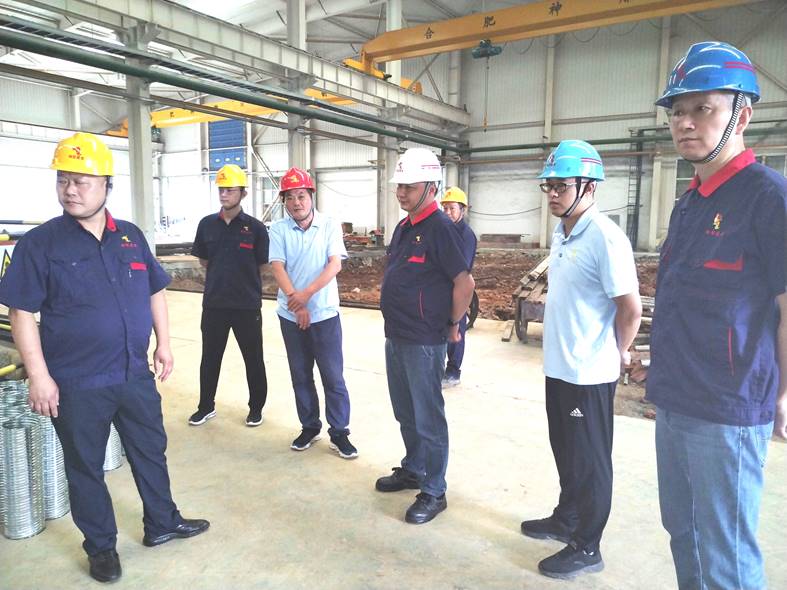 公司開(kāi)展第二季度安全環(huán)保、職業(yè)健康及消防綜合大檢查