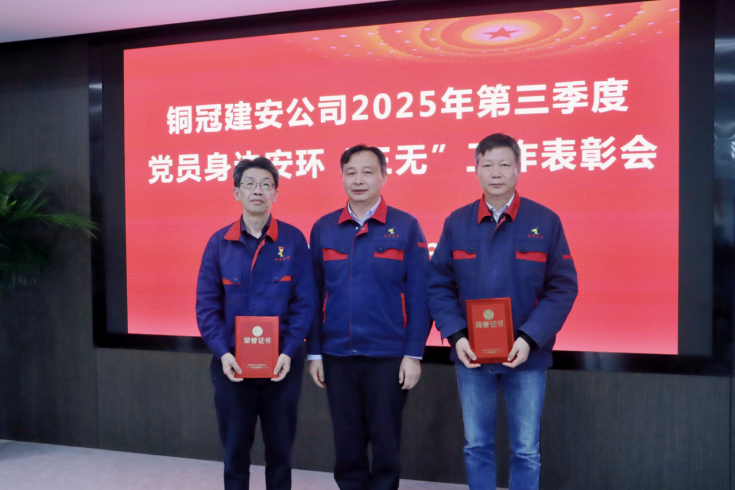 公司召開三季度黨員身邊安環(huán)“三無”工作 表彰會